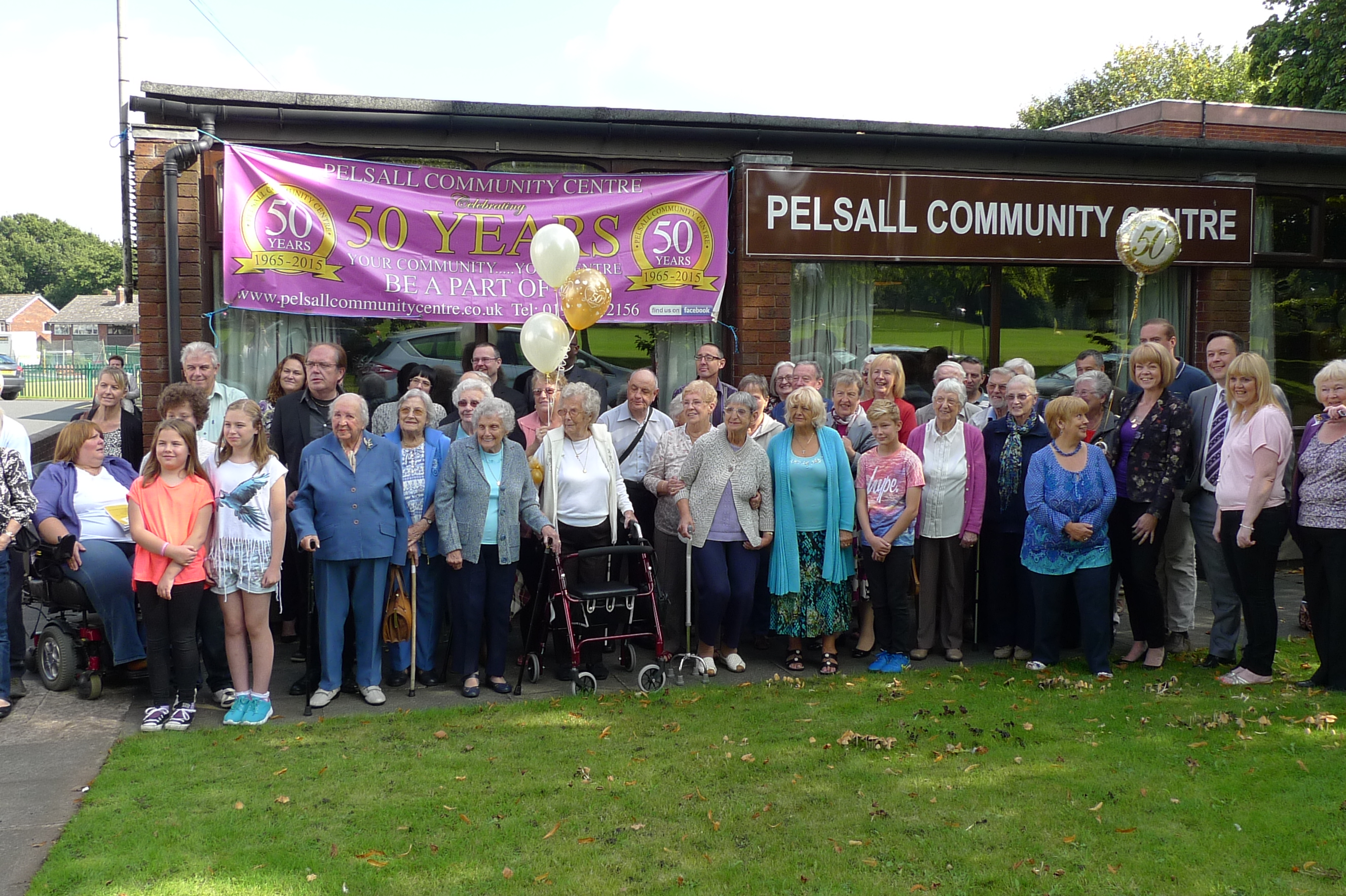Pelsall Community Centre’s Golden Anniversary