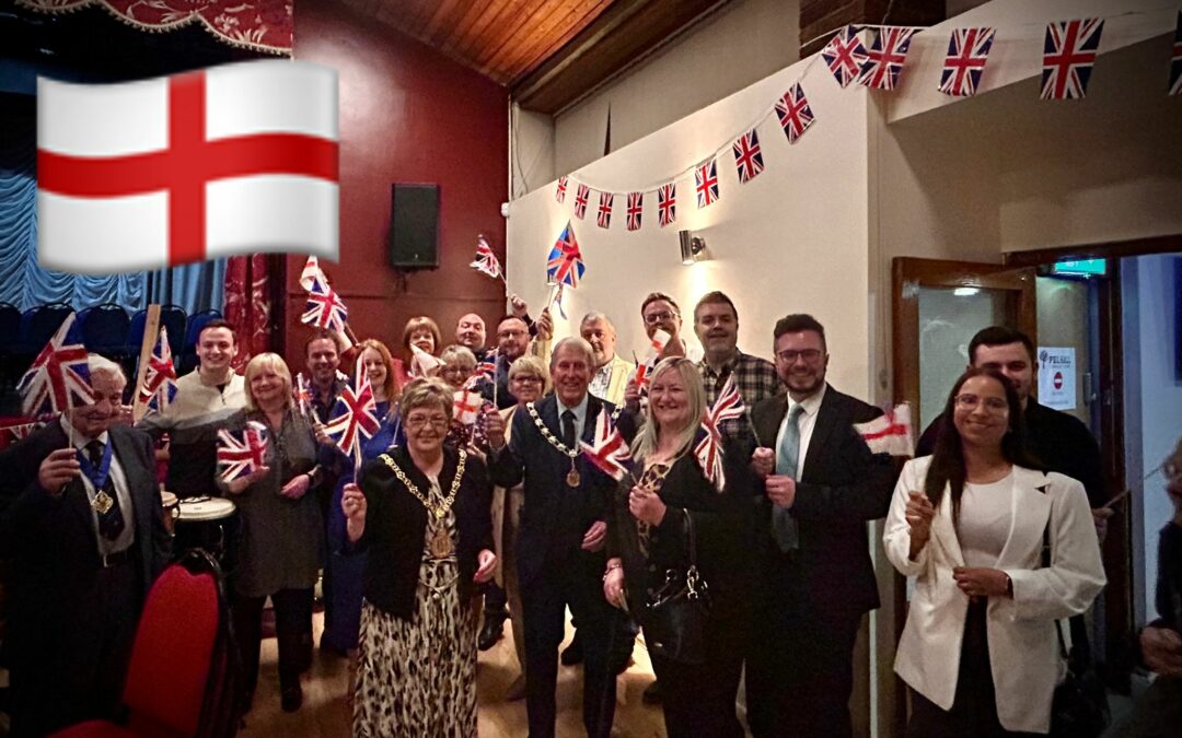 St George’s Day Celebrations with the Staffordshire Brass Band & Pelsall Ladies Choir