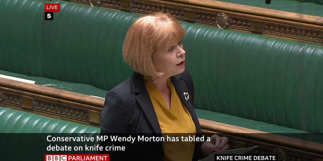 Knife Crime Prevention – My Debate in Parliament