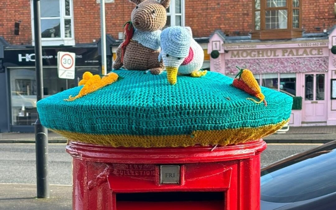 Another Lovely Post Box Topper