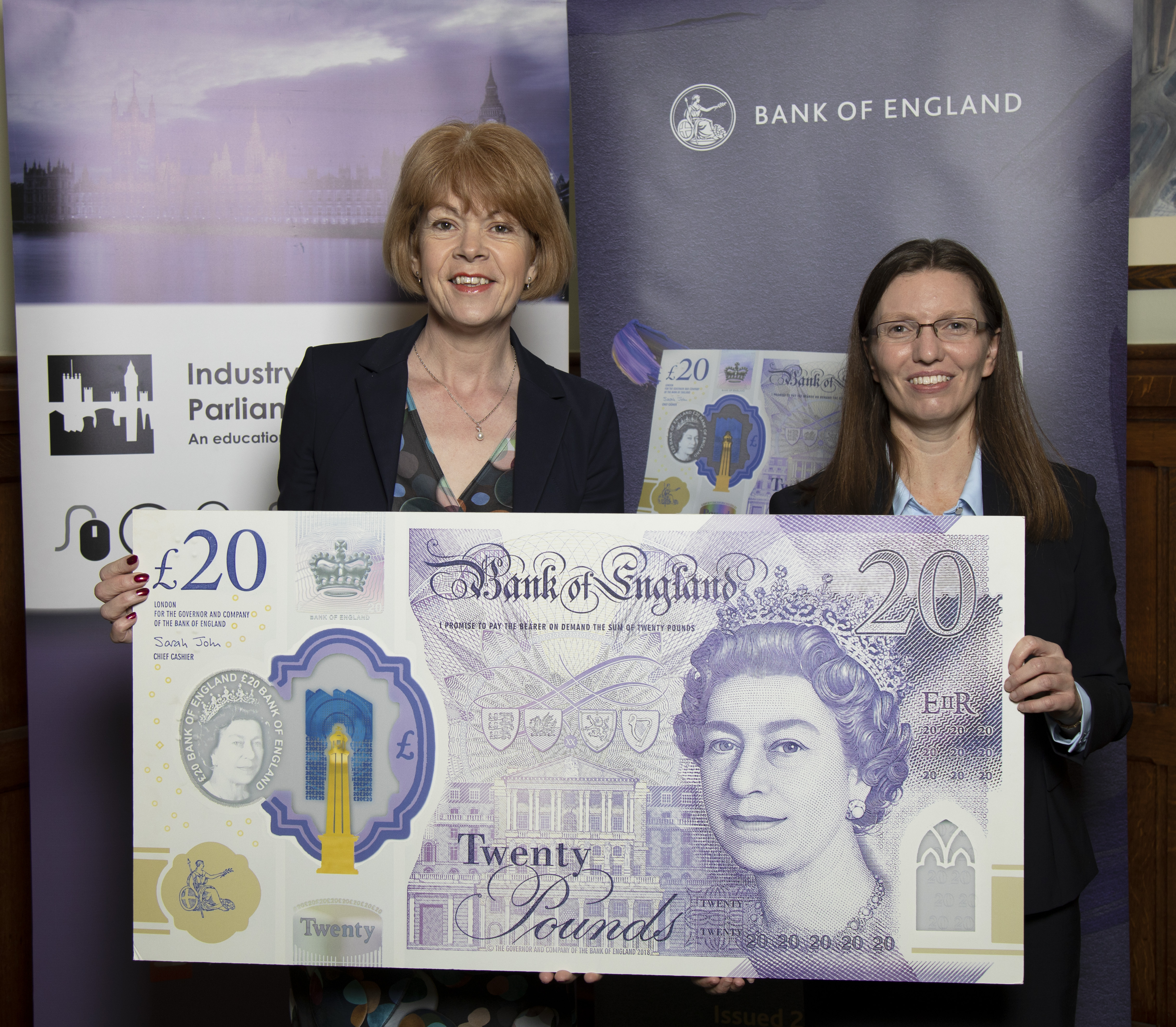 Watch out for the new £20 Note!