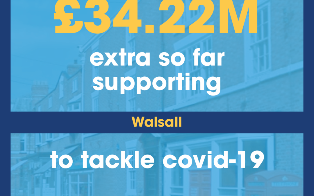 Further funding boost for Walsall Council!