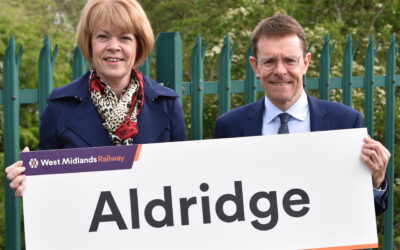 Flying the flag for a Station in Aldridge