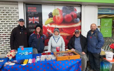 Poppy Appeal in Pelsall