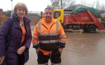 Visit to Brownhills Skip Hire