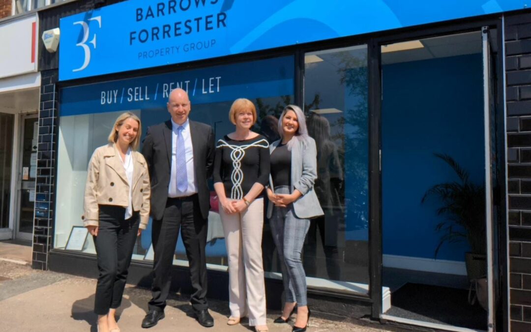 Great to meet the team at Barrows & Forrester Estate Agents