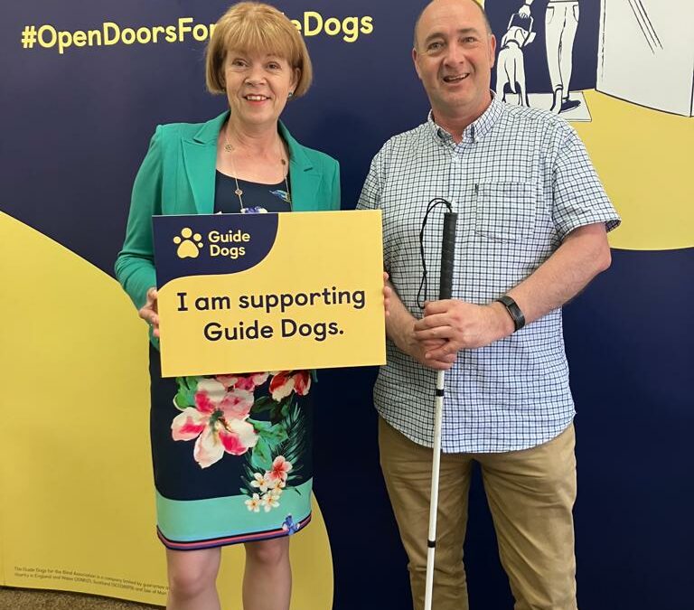 Guide Dogs Open Doors event in Parliament